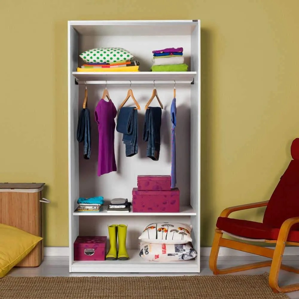 Dulap Adore Slide Compact, 2 usi glisante, 94 x 182 x 52 cm