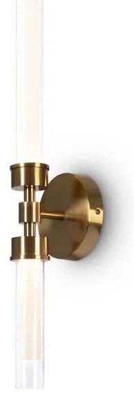Aplica LED de perete design modern Stelo alama, transparent