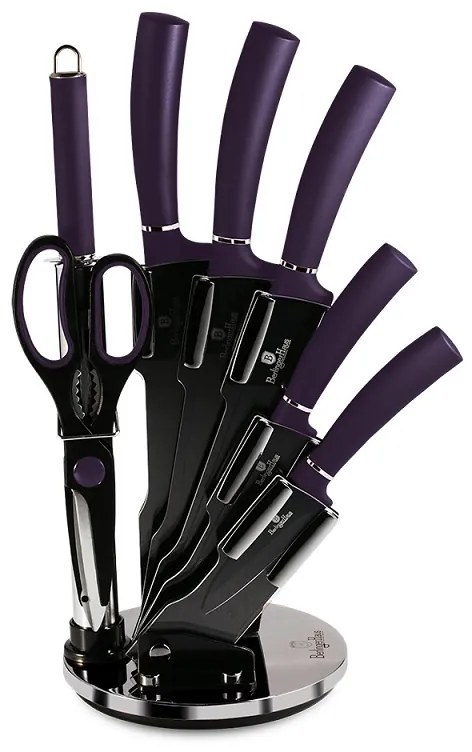 Set de cutite 8 piese Berlinger Haus Purple Eclipse BH 2560