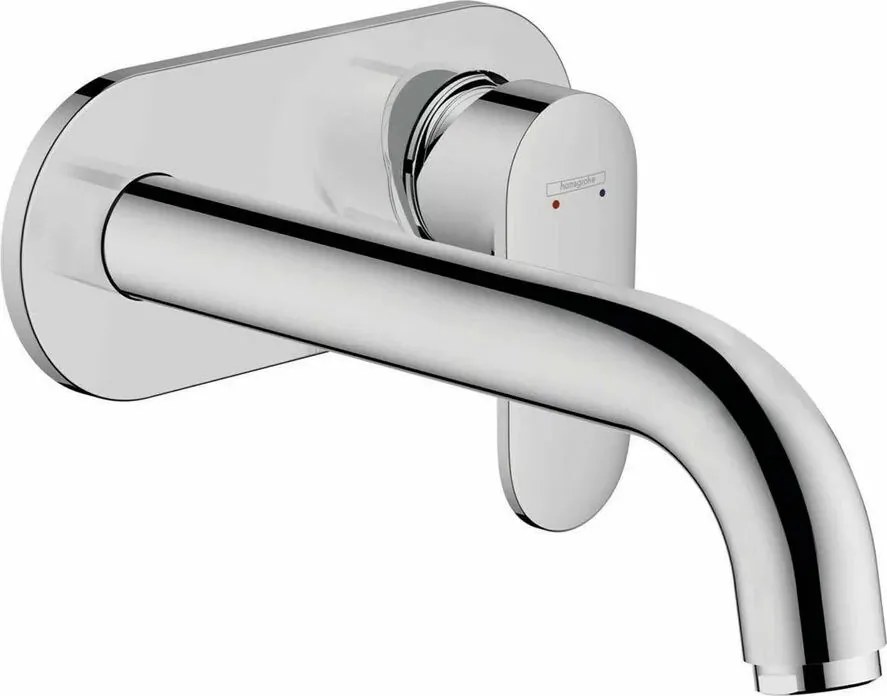 Baterie lavoar incastrata Hansgrohe Vernis Blend 20.7 cm crom lucios fara corp ingropat