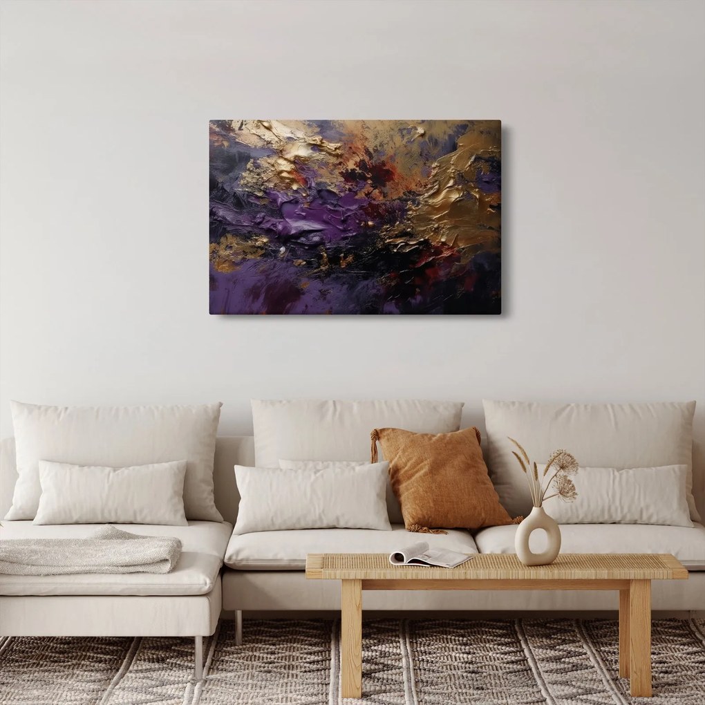 Tablou - Abstracție texturată (90x60 cm)