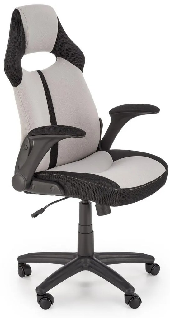 Scaun de birou Bloom gri/negru H120 cm