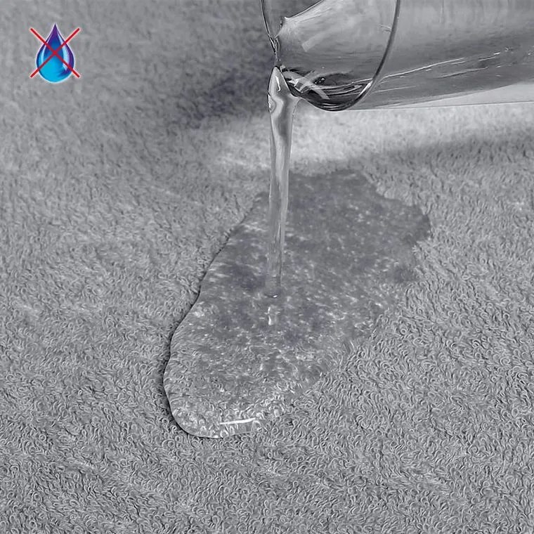 ŠKODÁK Cearceaf impermeabil FROTIR, gri 180 x 200 cm