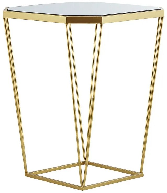 Set 2 mese de cafea SIENE (MDF) (auriu). 1018586