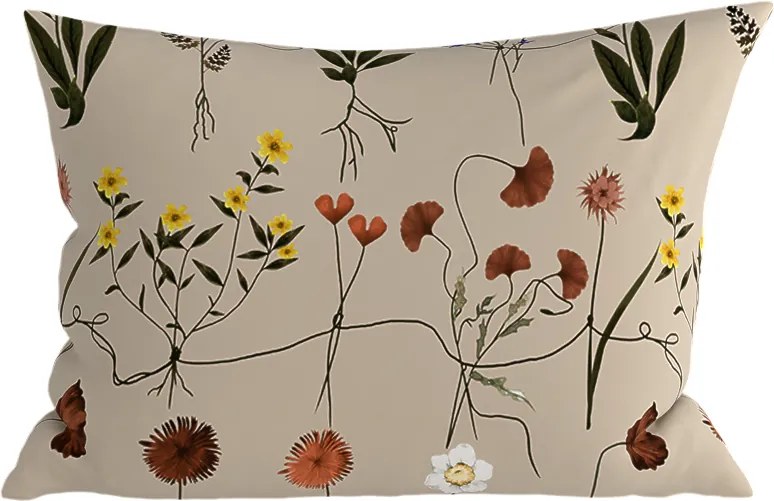Fata de perna din policoton HERBAR POLY 50x70 cm, bej