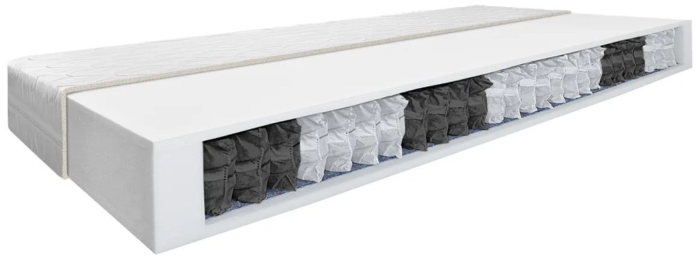 Saltea cu arcuri individuale Noemi 200x90 cm (T3). 1107391