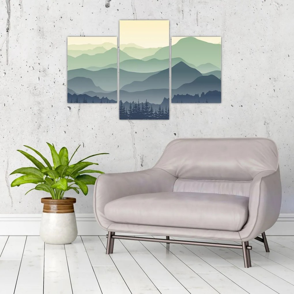 Tablou - Muntele Pădure (90x60 cm)