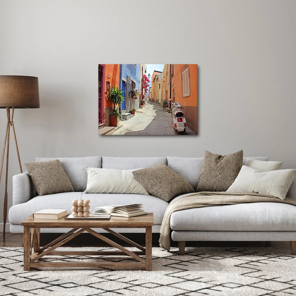Tablou cu strada din Sardinia (70x50 cm)