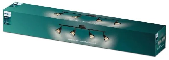 Spot Philips CLEFT 4xGU10/5W/230V