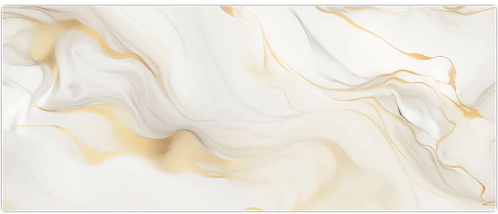 Tablou - Abstracție cu decor (120x50 cm)