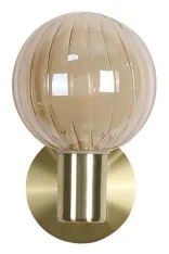 Searchlight LUMINSPHERE 30506GO - Aplică de perete 1xG9/7W/230V, alamă