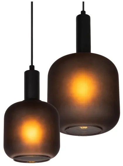 Lustră pe cablu Lucide 45405/04/30 ELOISE 4xE27/40W/230V negru