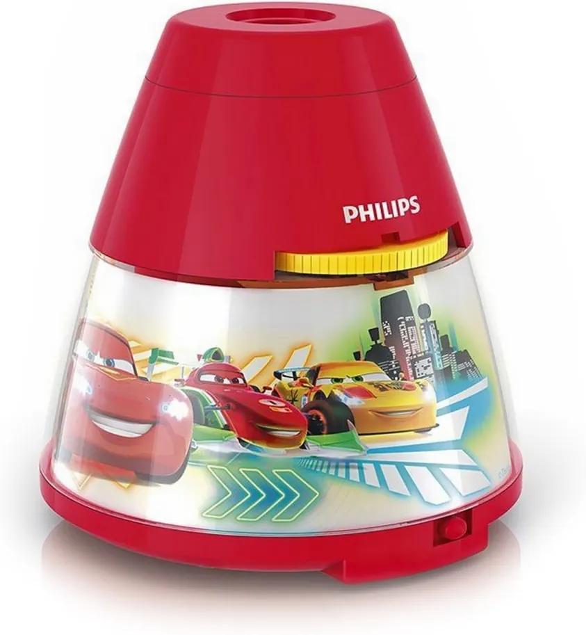 Philips 71769/32/16 - Proiector LED copii DISNEY CARS 1xLED/0,1W/3xAA