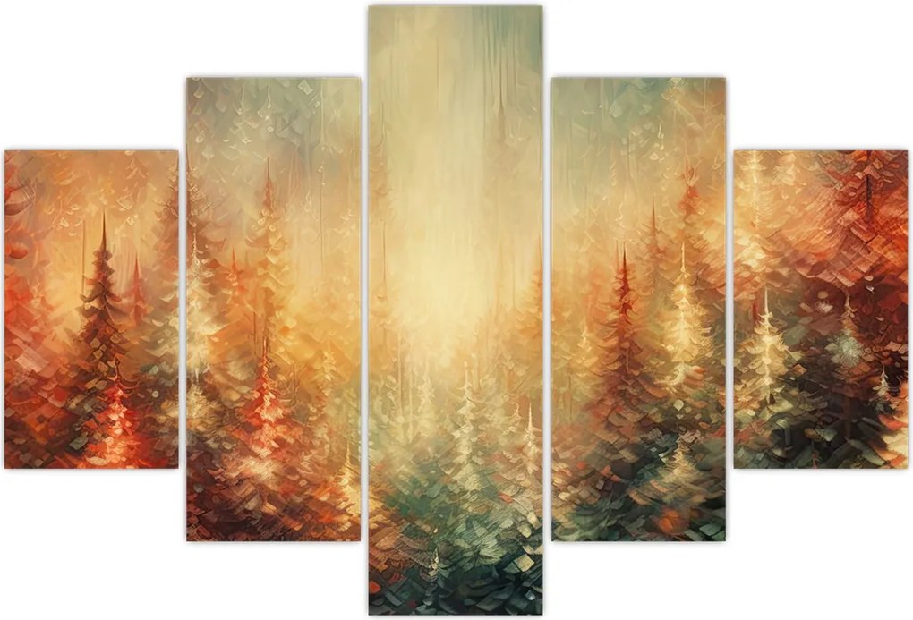 Tablou - Pictura de păduri (150x105 cm)