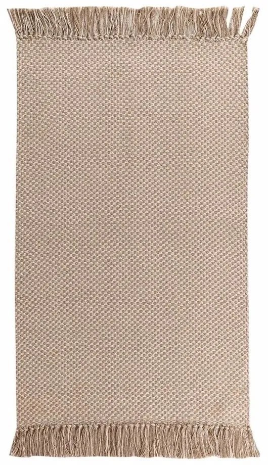 Covor bej lavabil 50x80 cm Pietro – douceur d'intérieur