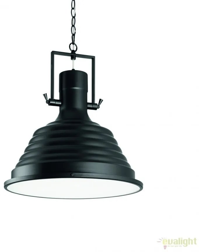Pendul design Industrial Style FISHERMAN SP1 negru 125831