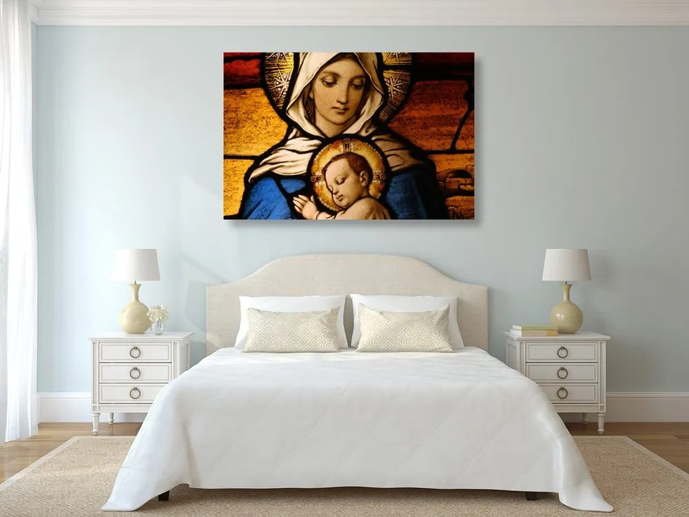 Tablou Fecioara Maria cu Pruncul Isus