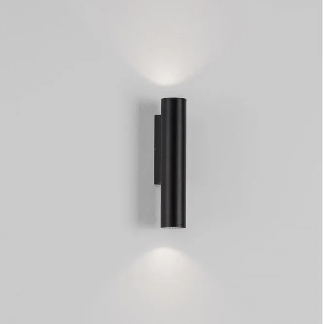 Aplica exterior cu iluminat sus si jos LED 2700K IP65 TORRIN antracit