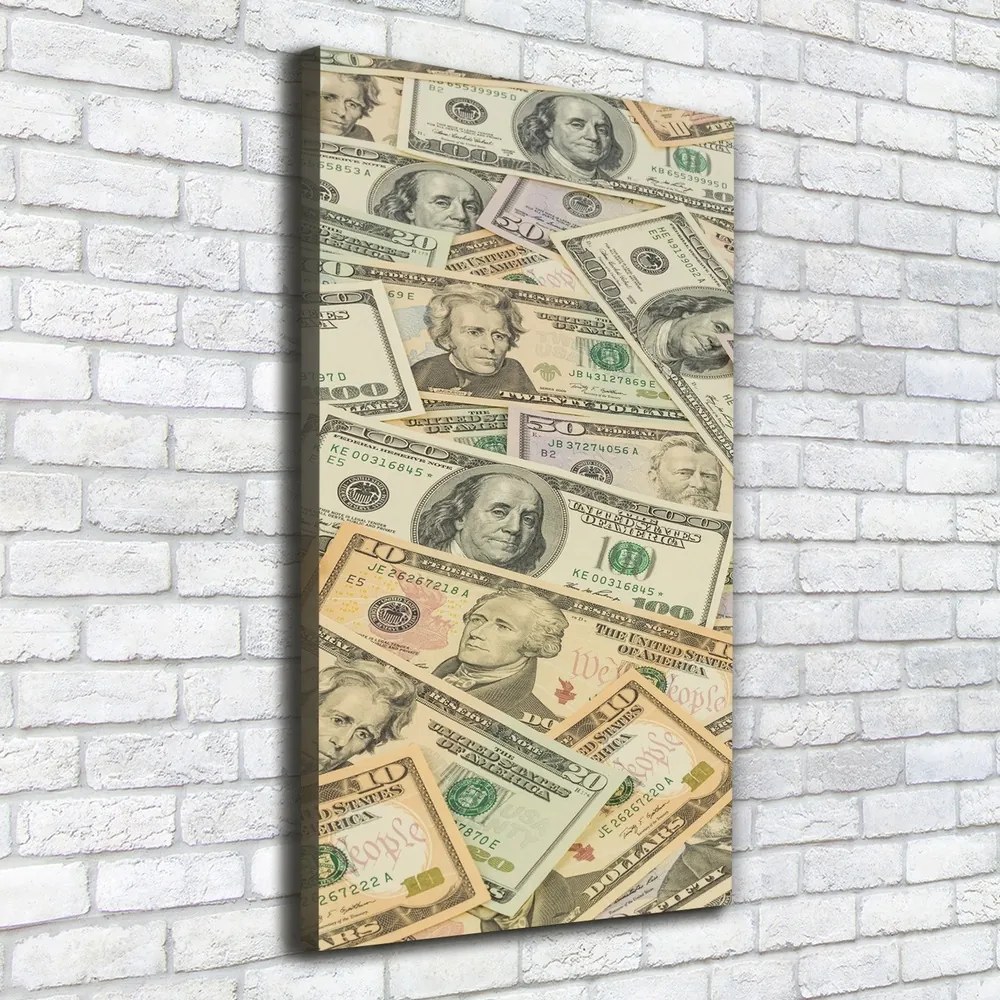 Tablou pe pânză canvas Bancnote dolar