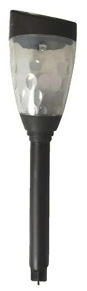 LAMPA SOLARA LED PENTRU GRADINA, 6X35 CM, NEGRU, PLASTIC