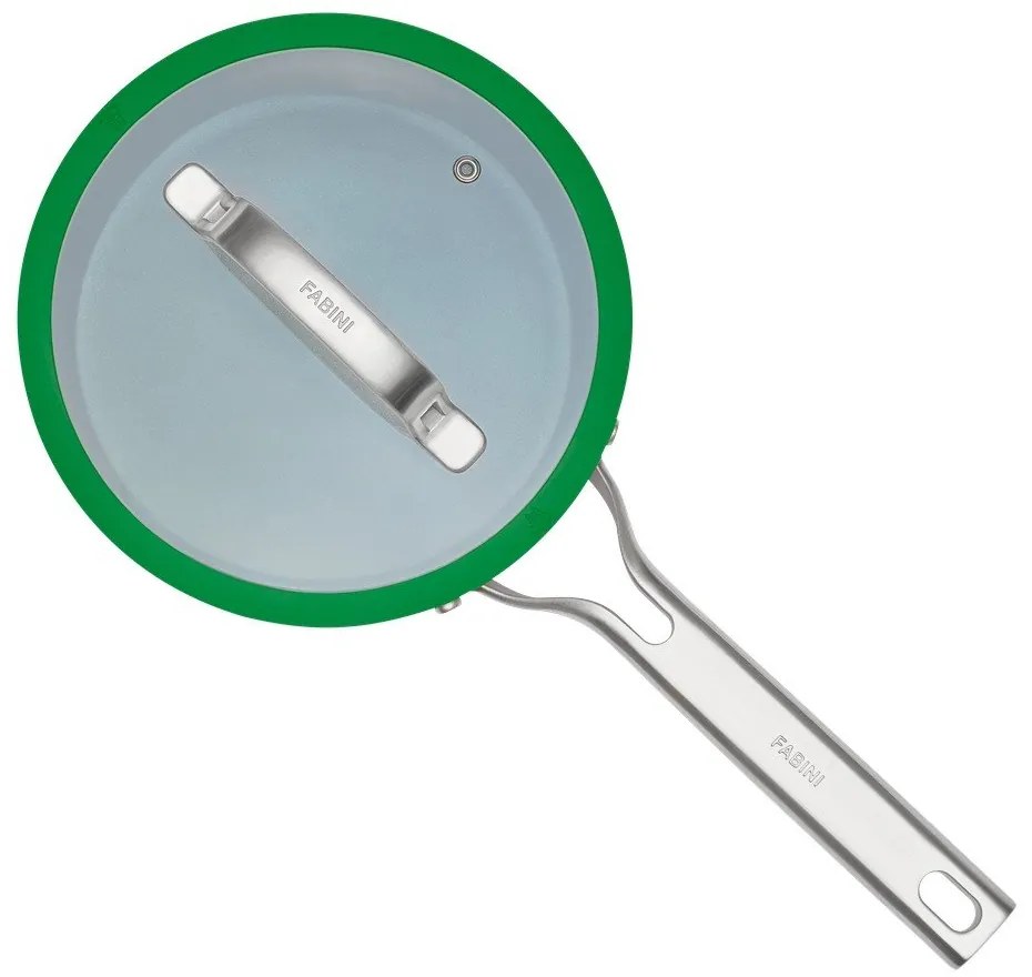 Oală cu capac/cu suprafață ceramică 2,4 l adecvată pentru plita cu inducție Meda 3.0 – FABINI