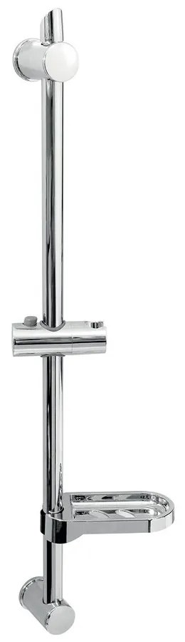 Bara de dus reglabila crom Ferro Rail 70 cm
