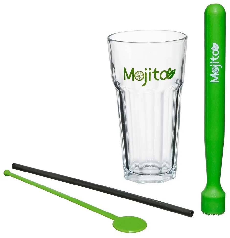 Pahare MOJITO, set de 13 elemente, bautura mohito, pahare pentru bauturi reci