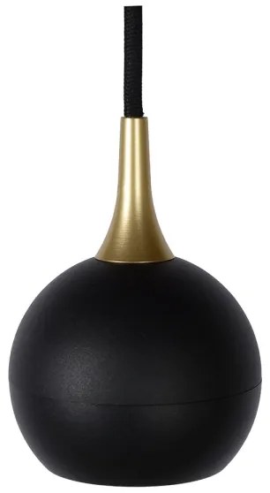 Lustră pe cablu FAVORI 1xGU10/5W/230V neagră Lucide 09434/01/30