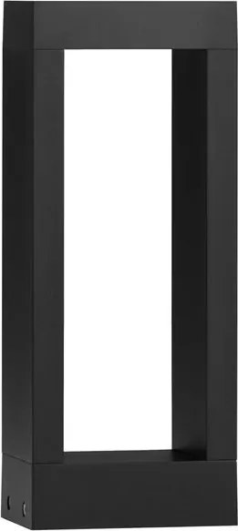 Stalp exterior LED 2700K IP65 DOLIX negru, H-30cm