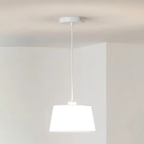 Brilagi - Pendul LED pe cablu CERIA 1xE27/40W/230V, Ø 25 cm, alb