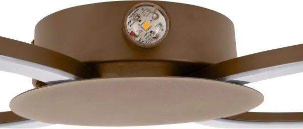 Eglo 902127 - Aplică de perete LED VENTICELLO LED/20W/230V + LED/0,91W bej