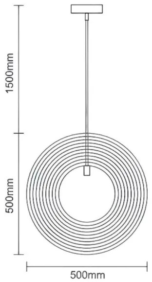 Pendul din lemn pe cablu, 1xE27/60W/230V, diametru 50 cm, lemn masiv/furnir/lemn de cauciuc