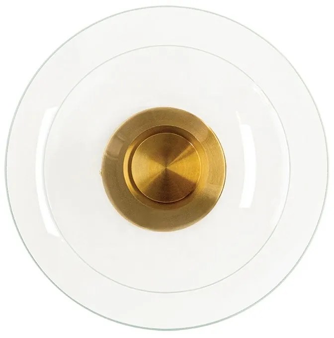 Aplica de perete LED, Ambientala, Sticla Transparenta, 10W, ZB-25143