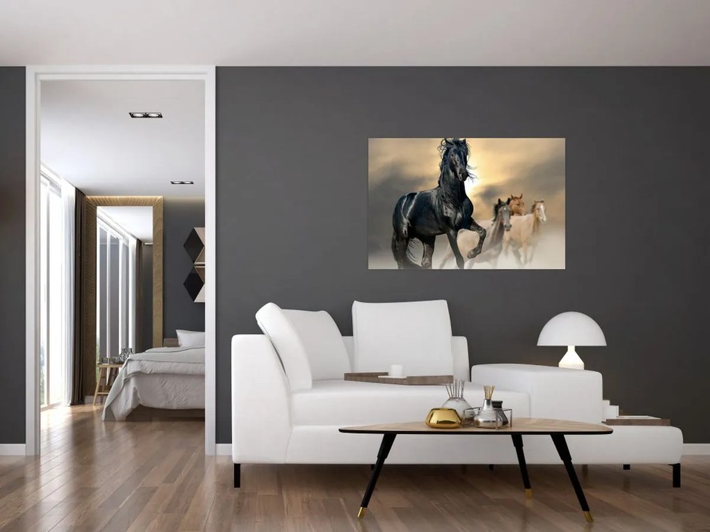 Tablou - Cai (90x60 cm)