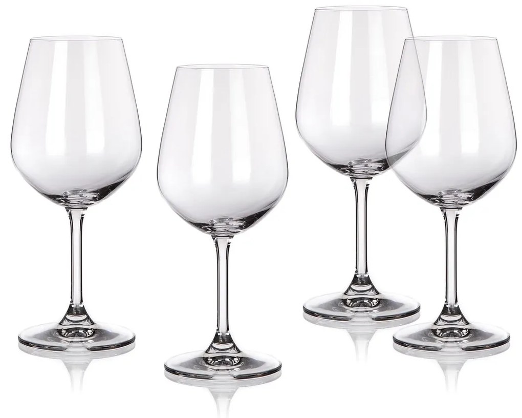 Set 4 pahare pentru vin alb Marta, Banquet, 350 ml, sticla