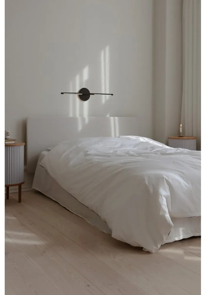 Aplică de perete neagră LED cu intensitate reglabilă din metal Omni Wall – UMAGE