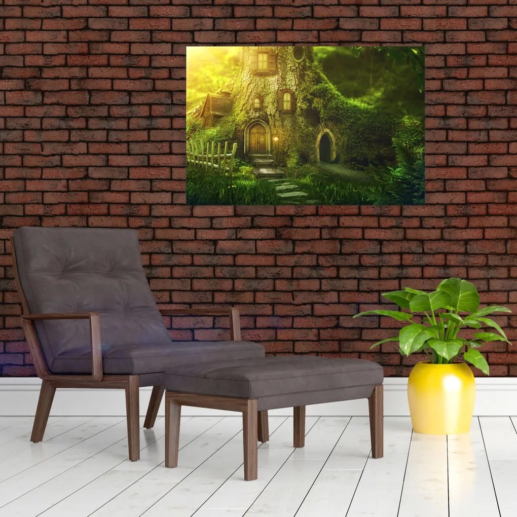 Tablou - Pădure de poveste (90x60 cm)