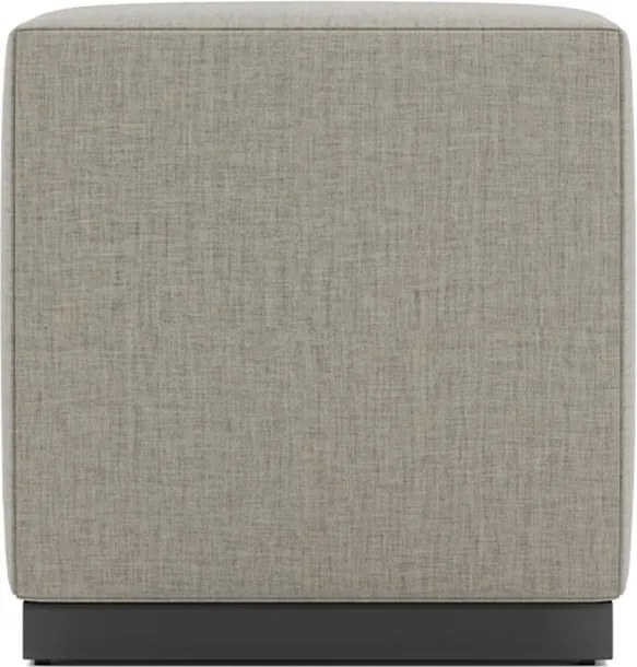 Puf lemn masiv Swon, 42 × 42 × 45 cm