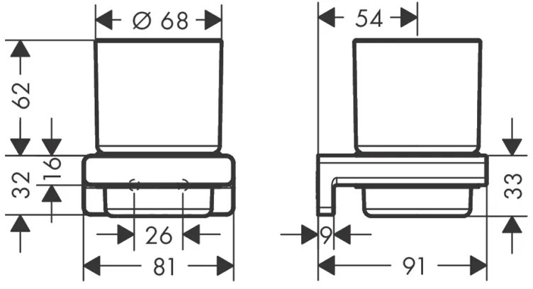 Portpahar, Hansgrohe, AddStoris, bronz periat