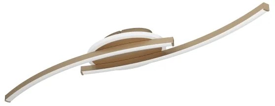 Plafonieră LED Eglo 901221 LUNGOLAGO LED/12W/230V 4000K cupru