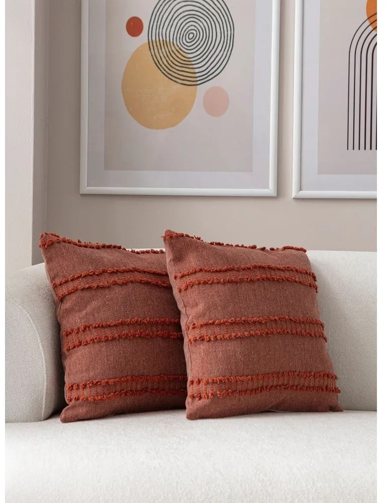 Fețe de pernă 2 buc. 43x43 cm Tuffet – Mioli Decor