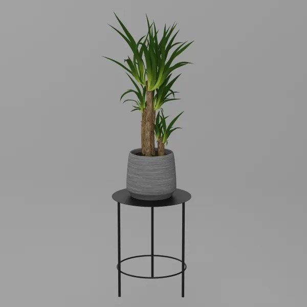 Suport de flori 40x32 cm negru