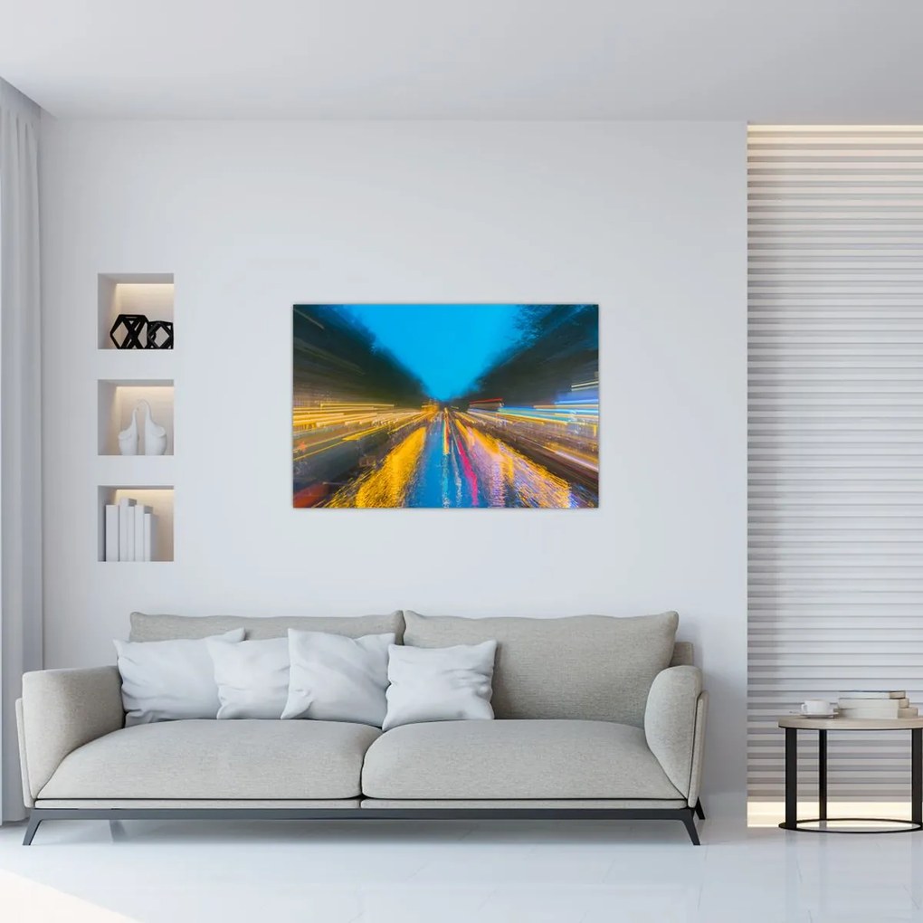 Tablou - Pictură abstractă (90x60 cm)