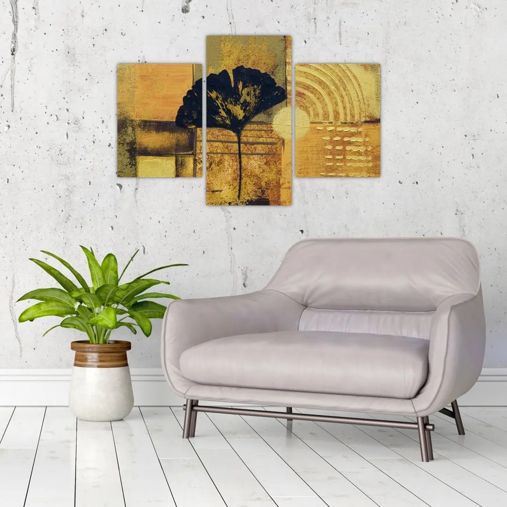 Tablou - Frunza ginkgo (90x60 cm)