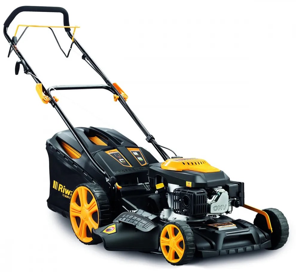 Riwall PRO RPM 5135, mașină de tuns iarba multifuncțională, autopropulsată, 4 în 1
