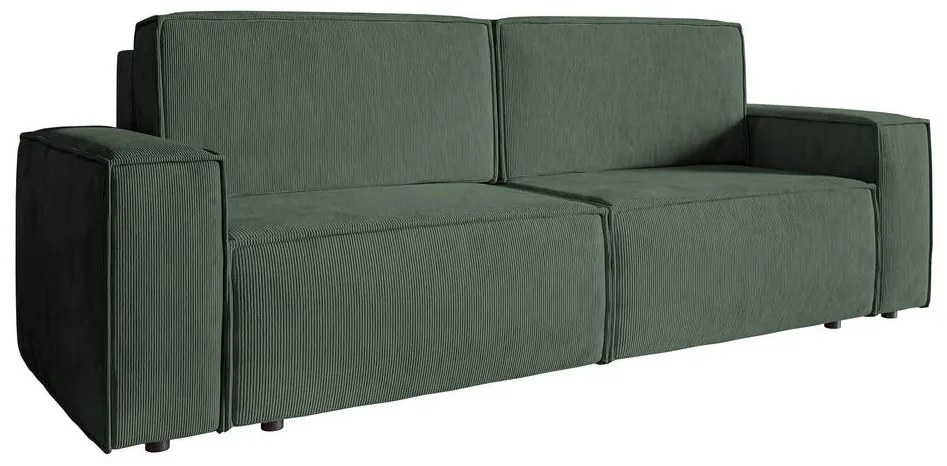 Canapea trei locuri Copenhagen (pădure verde + negru). 1098883