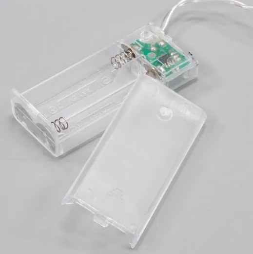 Set decorațiuni de Crăciun 8 LED-uri, pahare cu pomi 2 lanțu