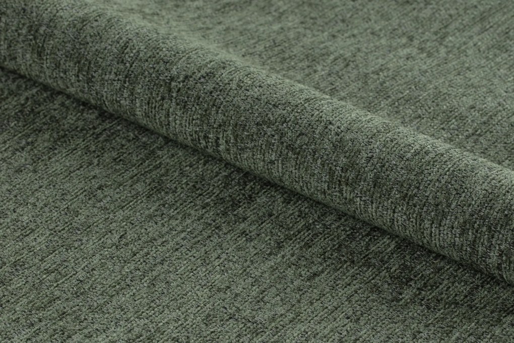 MAZZONI EXPORT SOPHIA Verde (material Apia 352)/cadru negru - FOTOLIU DE ODIHNĂ SCAUN PENTRU SALON/BIROU TAPIȚAT