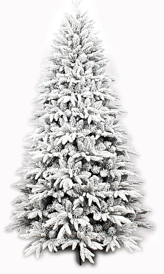 Pom înzăpezit de Crăciun, cu suport, Cardiff,150 cm, 150 cm