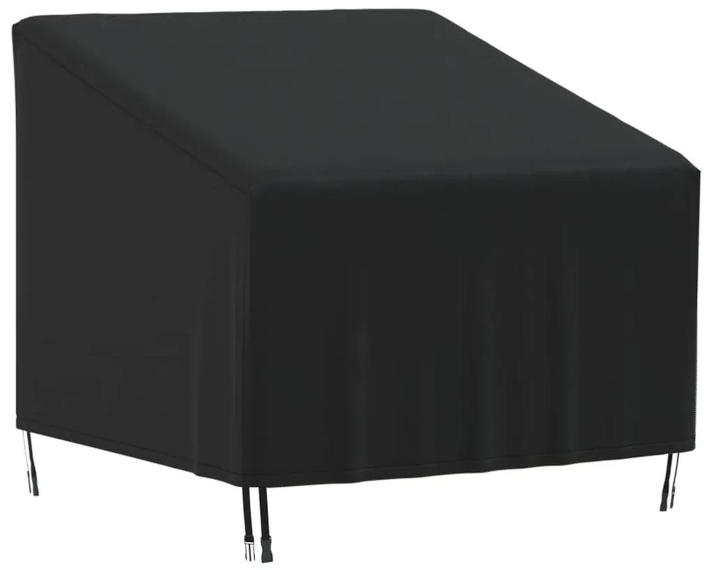 Husa scaun de gradina, negru, 90x90x50 75 cm, Oxford 420D
